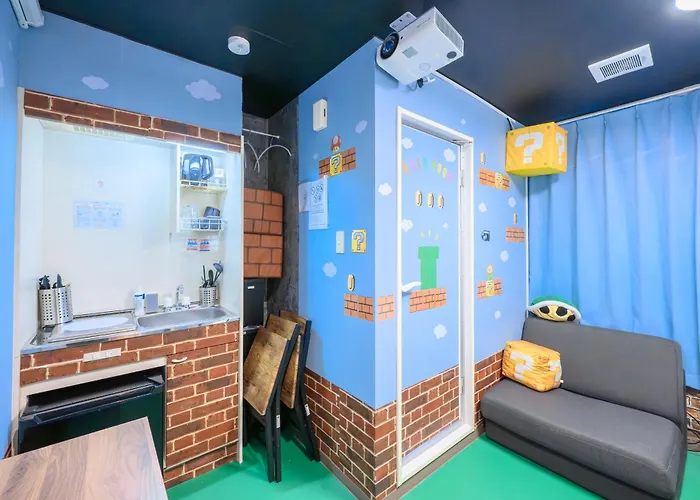 Max4People 15Min Shibuya Mario Brothers Room Meguro