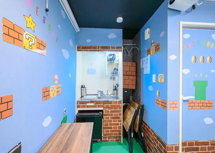 Max4People 15Min Shibuya Mario Brothers Room Meguro